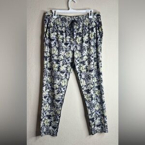 Lululemon Jet Crop Luxtreme (Slim) Crosscourt Petal Black Clarity Yellow size 10